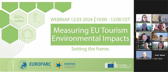 GSTC representation in the Webinar “Measuring EU Tourism Environmental Impacts, Setting the Frame” hosted by EUROPARC 