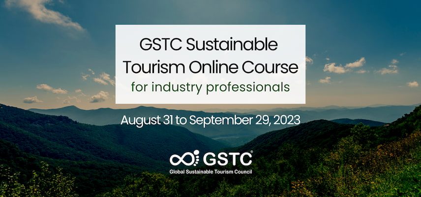 GSTC Sustainable Tourism Course 