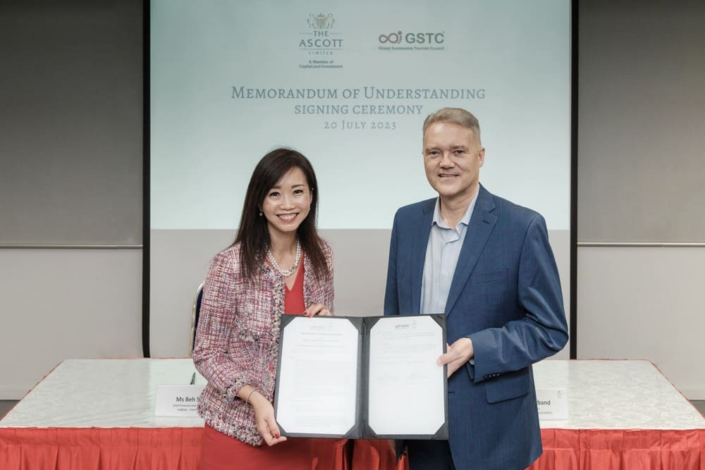 Ascott and GSTC Sign MOU