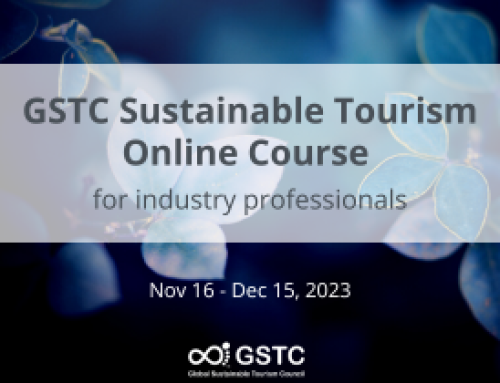 Sustainable Tourism Online Course – GSTC Training (Nov 16 – Dec 15, 2023)