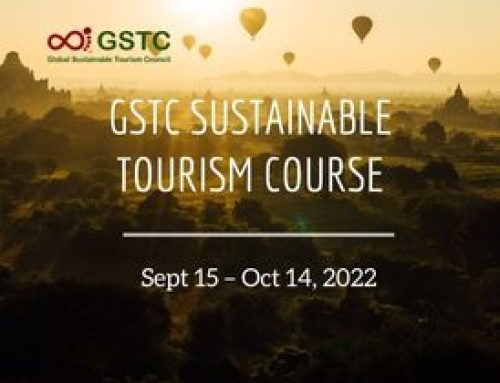 Sustainable Tourism Online Course – GSTC Training (September 15 – October 14, 2022)