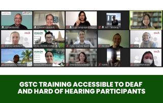 GSTC training accessible to deaf and hard hearing participants